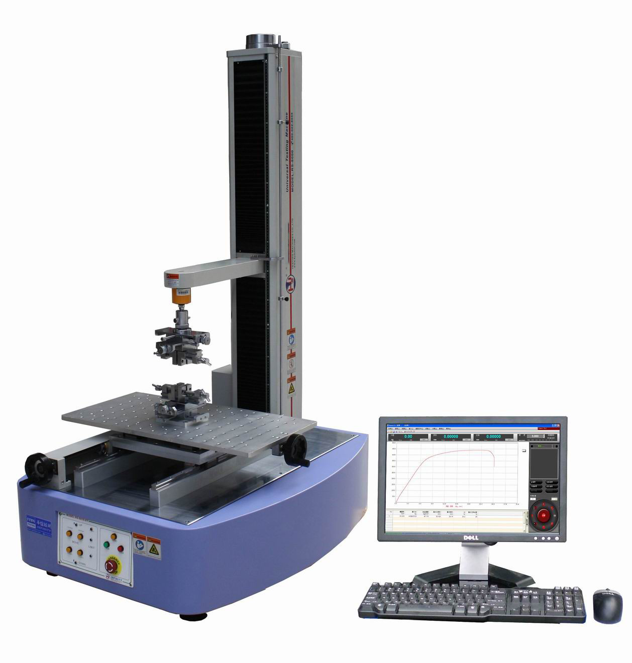 Máy kiểm tra độ kéo điện tử hiệu suất cao GB/T228-2002 2kn