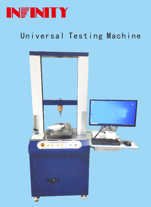 Máy thử cơ khí phổ quát Định hướng đo báo cáo thử nghiệm chi tiết 420mm chiều rộng hiệu quả