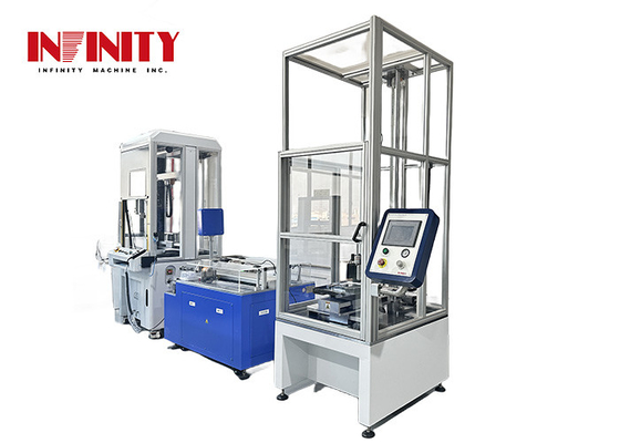 Máy thử va chạm 1140×1200×2700mm với 1-100mm/s X-axis Speed Range và Steel Ball Specifications