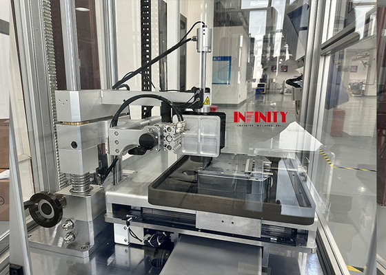 Máy thử va chạm 1140×1200×2700mm với 1-100mm/s X-axis Speed Range và Steel Ball Specifications