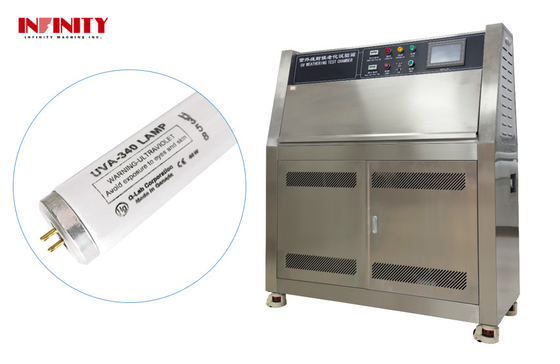 Máy thử nghiệm lão hóa bức xạ ánh sáng mặt trời mô phỏng ASTM, buồng thử nghiệm khí hậu tia cực tím