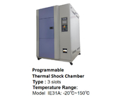 80L Phòng thử sốc nhiệt dọc khu vực hai khu vực ba khu vực -40 °C     + 150 °C Phòng môi trường