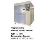 80L Phòng thử sốc nhiệt dọc khu vực hai khu vực ba khu vực -40 °C     + 150 °C Phòng môi trường