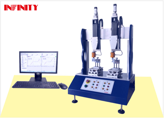 Máy thử lực lắc chính xác với hai trạm với độ phân hủy dịch chuyển 0,001mm