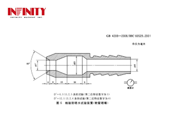 Máy gia dụng IPX5 ~ 6 Kiểm tra lớp chống nước Phòng thử phun nước mạnh