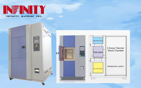 Phòng thử tác động nóng và lạnh với máy nén Bitzer nửa nhỏ gọn