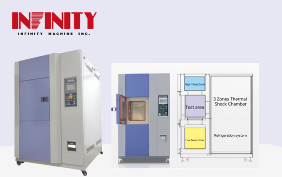 IE31A Series High and Low Temperature Impact Test Chamber Tốc độ sưởi ấm từ RT lên 150C Cần khoảng 40m