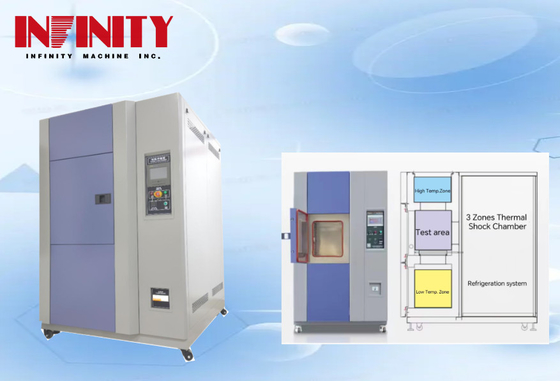 Phòng thử biến đổi nhiệt độ nhanh có thể lập trình cho và nguồn AC380V