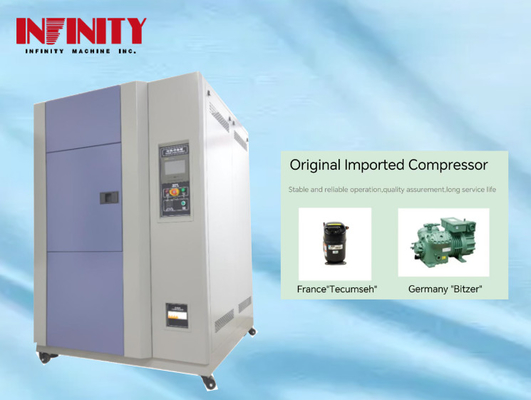 1480 × 1450 × 1950 mm Phòng thử nghiệm tác động nhiệt độ có thể lập trình với bảo vệ nhiệt hơn hiện tại