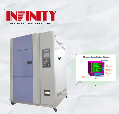 Phòng thí nghiệm GJB367. 2-87 405 Thử nghiệm sốc nhiệt độ Phòng sốc lạnh và nóng có thể lập trình