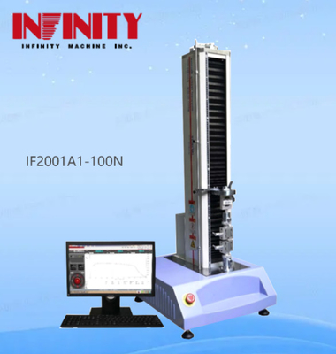 100N giá trị lực Capacity Nonwoven Fabric Internal Bond Testing Machine 0.001mm Độ phân giải dịch chuyển