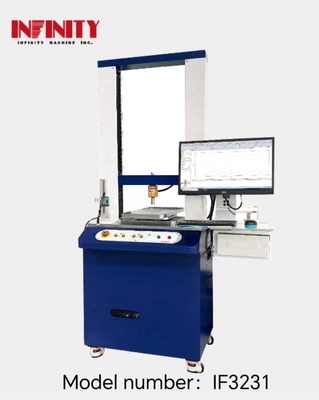 Máy thử đẩy và kéo cho vật liệu 1167x700x1770mm Kích thước máy chủ 500Kg Capacity Force Value Sensor