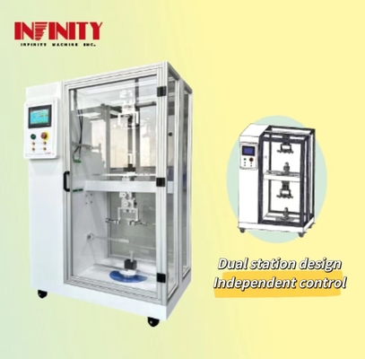 Các sản phẩm điện tử nhỏ sạc cáp điện 45 ° xoay thử nghiệm tuổi thọ