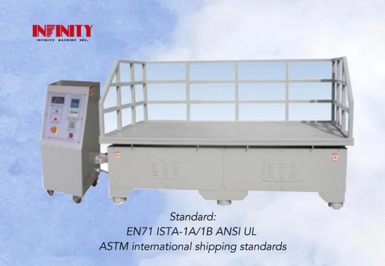3500kg Heavy-duty mô phỏng vận chuyển rung thử máy cho quà tặng 2600x1600x2150mm kích thước quà tặng Ứng dụng
