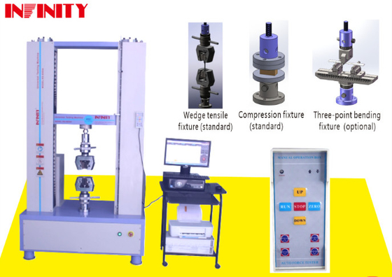 Máy kiểm tra độ kéo phổ quát được điều khiển bằng servo cho tải áp suất thực phẩm