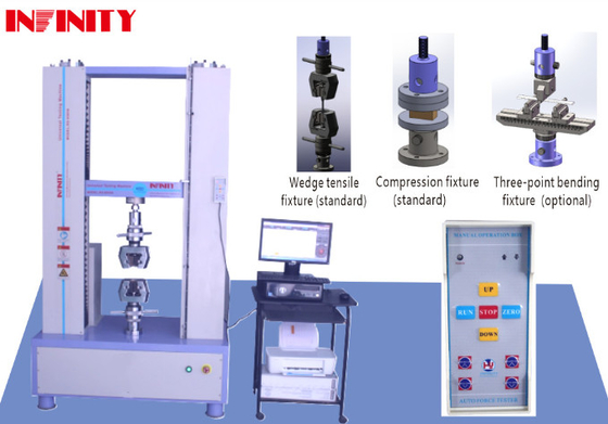 Máy kiểm tra độ kéo phổ quát được điều khiển bằng máy bơm kim loại với độ chính xác cao - Bộ pin chống tải