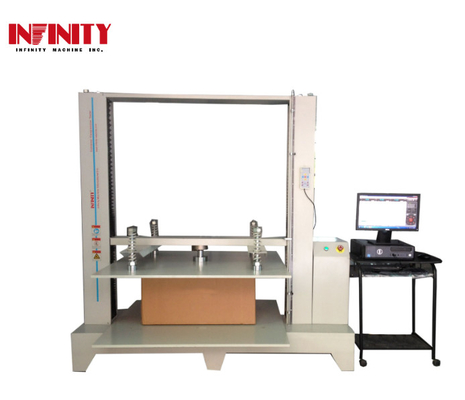ASTM D642 Carton Bursting Strength Tông nén máy kiểm tra gói cho hộp kiểm tra độ bền nén