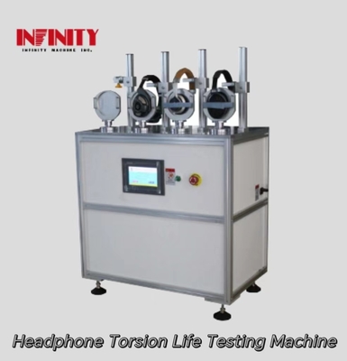 Loại bỏ tai nghe để phát hiện hiệu suất trục quay với máy thử nghiệm tuổi thọ xoắn tai nghe IZ1011