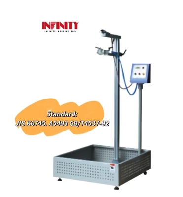 Máy kiểm tra tác động của quả bóng thả chuck nhanh cho trọng lượng vật liệu nhựa và acrylic