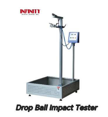 400 X 450 X 2200mm Drop Ball Impact Tester cho Acrylic Ball Trọng lượng 150g Thử nghiệm Durance