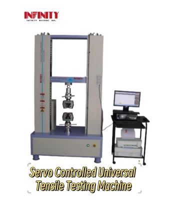 Máy thử nghiệm phổ quát 50KN điều khiển servo cho thử nghiệm kéo 20KN 10KN thử nghiệm nén