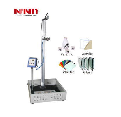 Máy thử giảm chiều cao 1000mm với thiết lập bảng điều khiển cảm ứng và hiển thị 2Kgf thử nghiệm tải giảm cân thử nghiệm