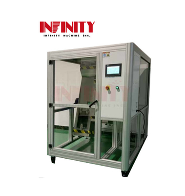 IEC60068 Acrylic Box Cellphone Reel Drop Impact Tester 350mm Độ cao rơi AC220V 50Hz 5A