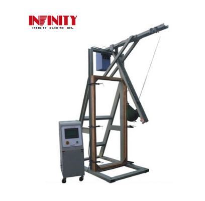 Máy thử nghiệm va chạm quả bóng rơi kính an toàn màu xám