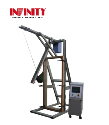 Máy thử nghiệm va chạm quả bóng rơi kính an toàn màu xám