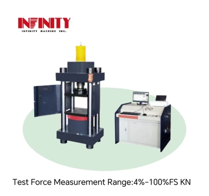 Máy thử nghiệm nén Micro Electro Hydraulic Servo với màn hình hiển thị đường cong thử nghiệm thời gian thực Trọng lượng 1200