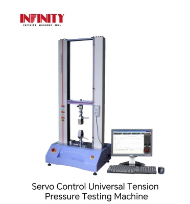 Biển / Foam Servo Control Máy kiểm tra áp suất căng phổ quát với tốc độ kiểm tra của 0,01-500mm / phút