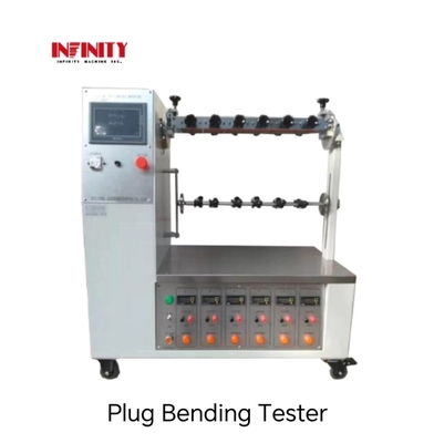 IN-8100A Plug Bending Tester 1-180 ° ± 90 ° Trọng lượng điều chỉnh 132kg IN-8100A