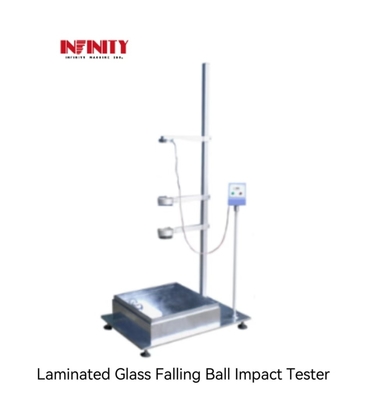 Máy kiểm tra va chạm quả bóng rơi thủy tinh laminated ISO/ DIS12542 1 12543-6 1997 AS/ NZS2208 1996 GB/ T9962-1999