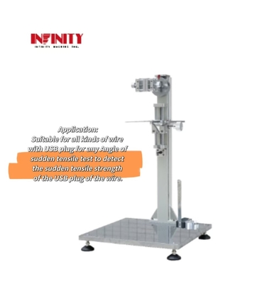 Hoạt động dễ dàng KICK Yank Tester Sử dụng để kiểm tra Sức mạnh kéo đột ngột của cáp cắm USB