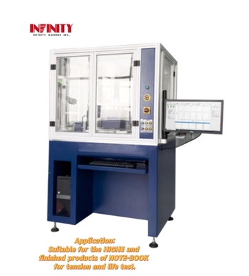 Máy thử xoắn xoắn xoắn xoay tự động Phạm vi góc thử nghiệm 0,01 ~ 180 ̊ cho máy tính xách tay