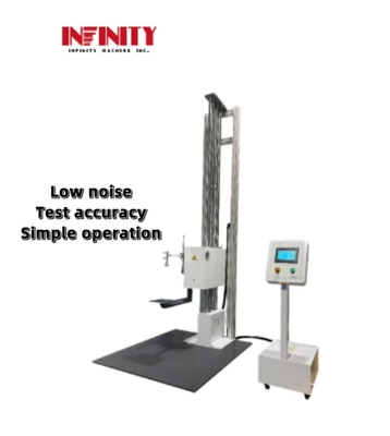 Máy thử rơi hộp đơn cánh tay và hai cột để thử rơi gói