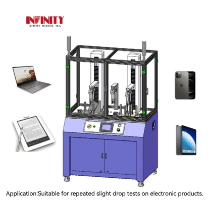 Điện thoại di động Micro Thử nghiệm ngã 6 mặt 4 góc lặp đi lặp lại Máy thử ngã nhẹ