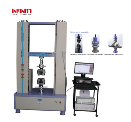 Máy thử nghiệm toàn cầu được điều khiển bằng máy chủ để thử nghiệm uốn cong áp lực kéo