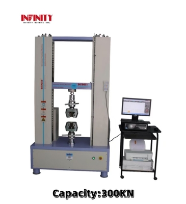 Máy kiểm tra độ kéo phổ quát điều khiển máy tính 300KN cho thử nghiệm chu kỳ vật liệu