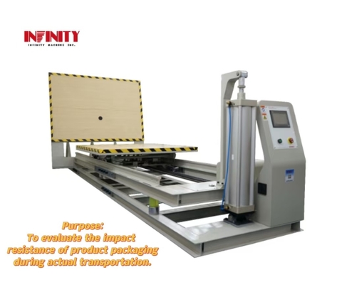 GB/T4857.11 Thử nghiệm va chạm ngang Bao bì sản phẩm Máy thử va chạm nghiêng