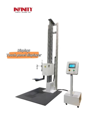 Máy kiểm tra giọt gói hộp đơn cánh 50kg Load Falling Drop Impact Tester