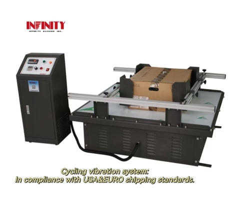 IZ1010 Kiểm tra vận chuyển bằng xe đạp Kiểm tra rung động vận chuyển mô phỏng