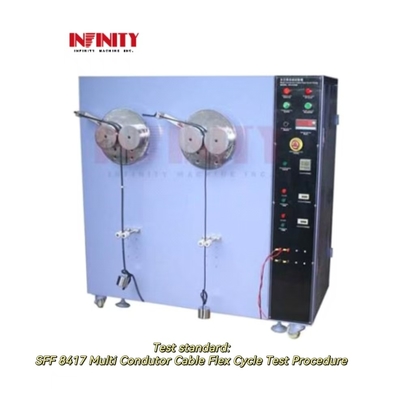 Máy thử nghiệm chu kỳ xoắn của cáp đa dẫn 90 °