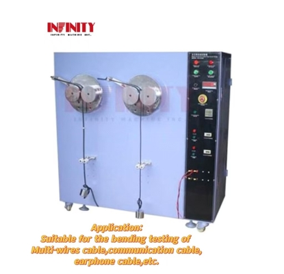 SFF 8417 Máy thử chu kỳ uốn cong cáp đa lõi Tốc độ thử 13rpm