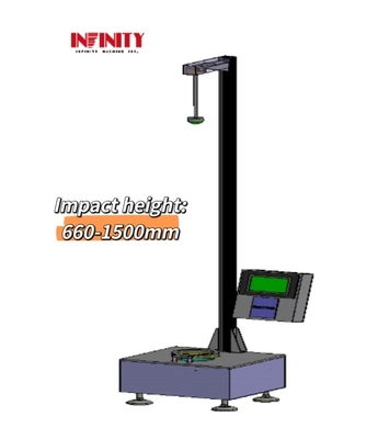 Máy kiểm tra tác động của màn hình cảm ứng LCD HMI 7 inch cho phim nhựa