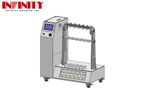 Máy thử uốn cáp linh hoạt tiêu chuẩn IEC 60884-1:2022 với góc uốn có thể điều chỉnh 1 ~ 180°