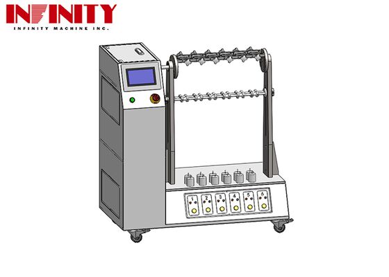 Máy thử uốn cáp linh hoạt tiêu chuẩn IEC 60884-1:2022 với góc uốn có thể điều chỉnh 1 ~ 180°