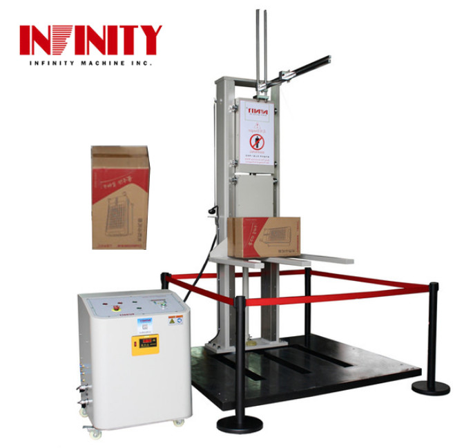 Trọng lượng tối đa 300kg Tốc độ cao xử lý kích thước lớn hơn Bao bì Máy thử nghiệm không rơi