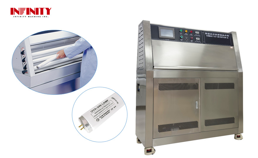 Phòng kiểm tra lão hóa tia cực tím cho phim nhựa kim loại Máy kiểm tra lão hóa tia cực tím Phòng kiểm tra môi trường