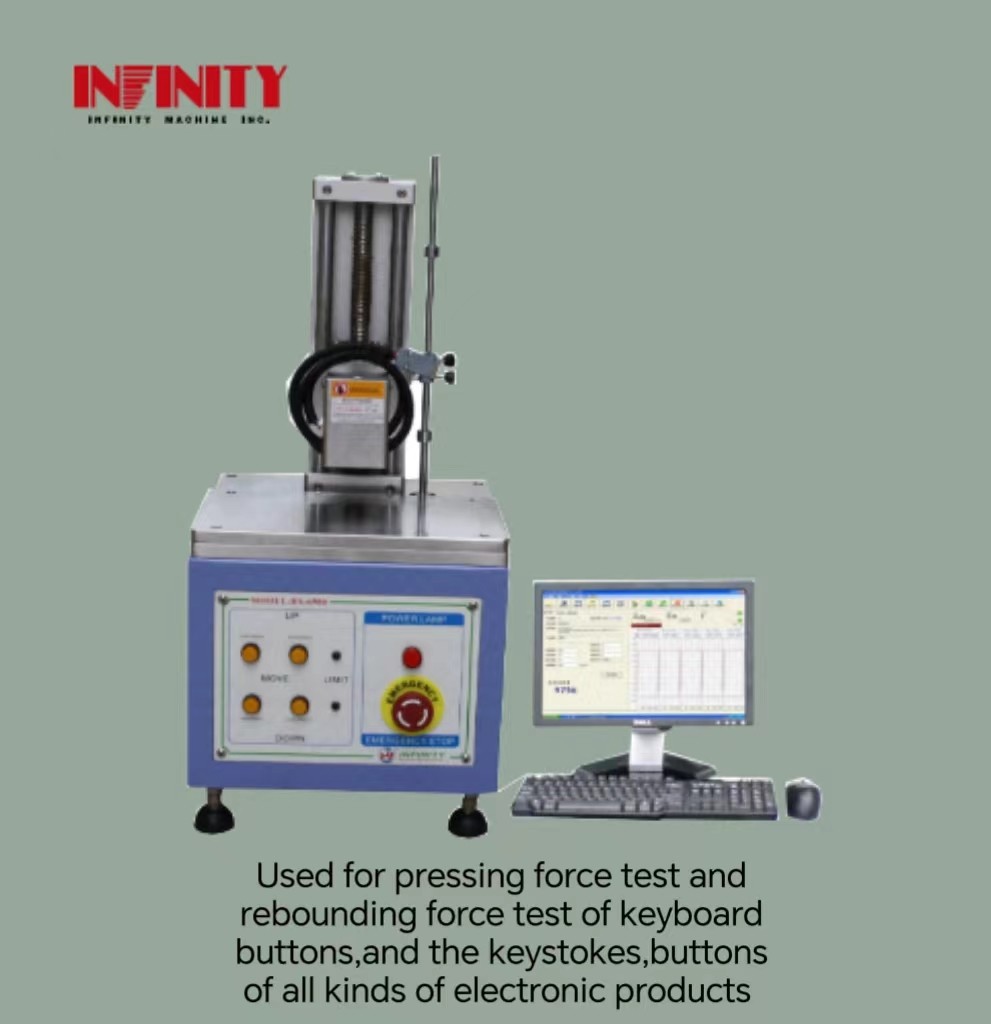 AC Servo Motor Servo Control Keystroke Tester cho mục đích Và Các Keystrokes đơn vị chuyển đổi Kgf
